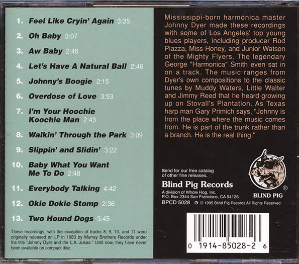 Johnny Dyer - Jukin' (CD)