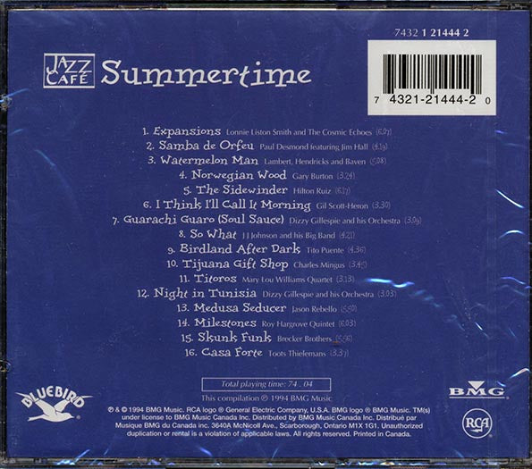 Gary Burton, Hilton Ruiz, Gil Scott-Heron, Etc. - Summertime (CD)