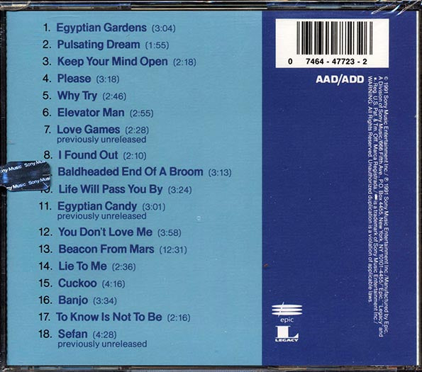 Kaleidoscope - Egyptian Candy: A Collection (CD)