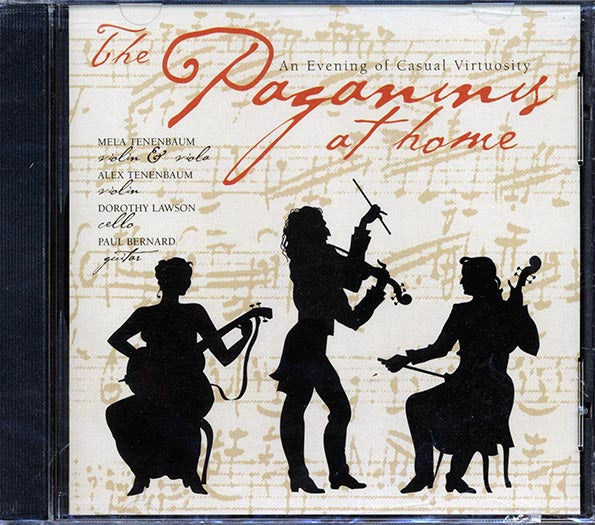 Mela Tenenbaum, Alex Tenenbaum, Dorothy Lawson, Paul Bernard, Paganini - The Paganinis At Home (CD)