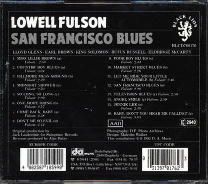 Lowell Fulson - San Francisco Blues (CD)