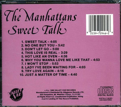 The Manhattans - Sweet Talk (CD)