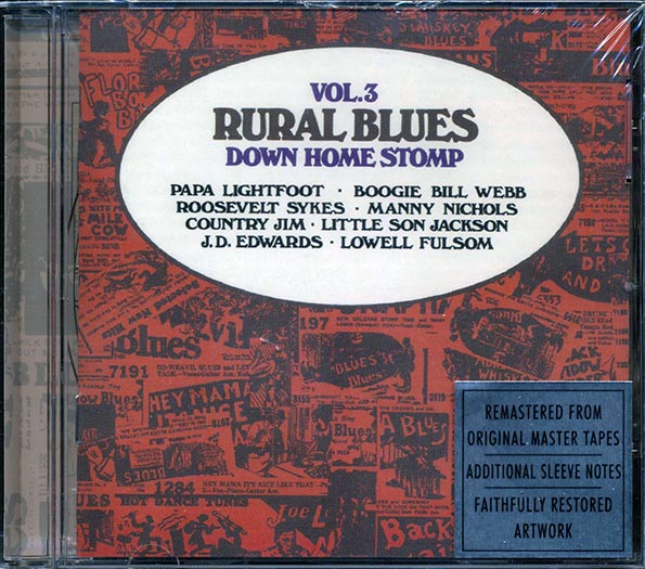 Papa Lightfoot, Boogie Bill Webb, JD Edwards, Etc. - Rural Blues Volume 3: Down Home Stomp (CD)