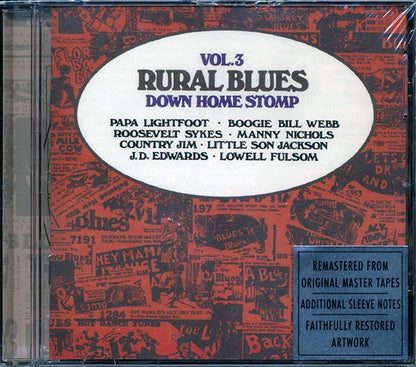Papa Lightfoot, Boogie Bill Webb, JD Edwards, Etc. - Rural Blues Volume 3: Down Home Stomp (CD)