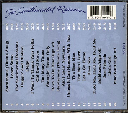 Charlie Spivak & His Orchestra - Live At The Hollywood Palladium: For Sentimental Reasons (CD)