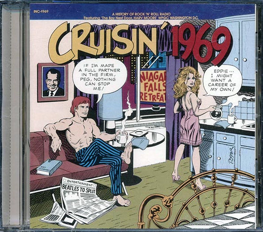 Harv Moore, Clyde McPhatter, The Groovers, Etc. - Cruisin' 1969 (CD)