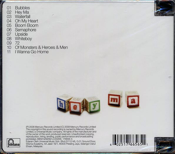 James - Hey Ma (CD)