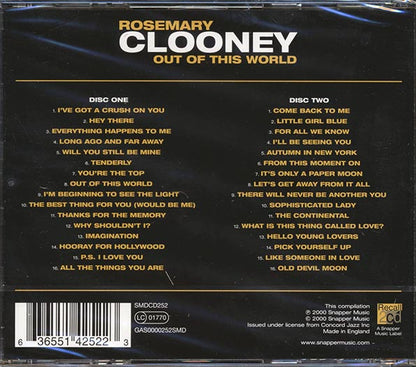 Rosemary Clooney - Out Of This World (32 tracks) (CD)