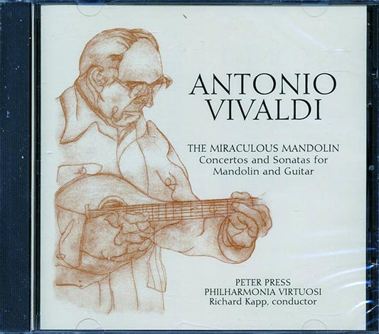 Vivaldi, Peter Press, Philharmonia Virtuosi, Richard Kapp - The Miraculous Mandolin: Concertos And Sonatas For Mandolin And Guitar (CD)