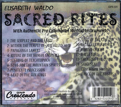Elisabeth Waldo - Sacred Rites (CD)