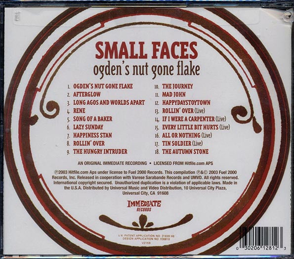 Small Faces - Ogden's Nut Gone Flake (marked/ltd stock) (CD)