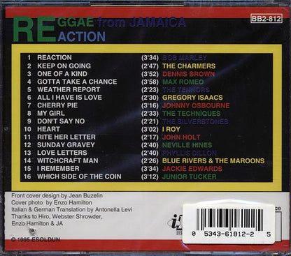 I Roy, The Charmers, Max Romeo, Johnny Osbourne, Etc. - Reggae From Jamaica: Reaction (CD)