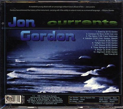 Jon Gordon - Currents (CD)