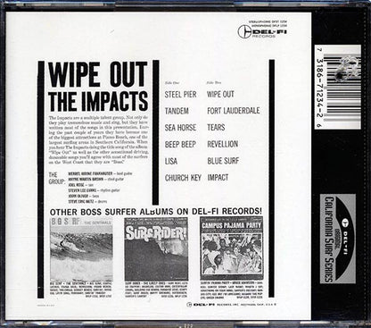 The Impacts - Wipe Out (CD)