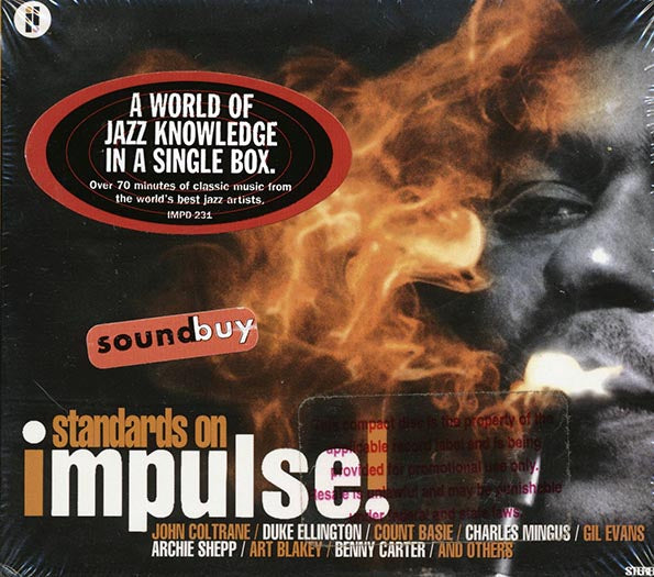 John Coltrane, Art Blakey Quartet, Duke Ellington, Etc. - Standards On Impulse! (promo) (marked/ltd stock) (CD)
