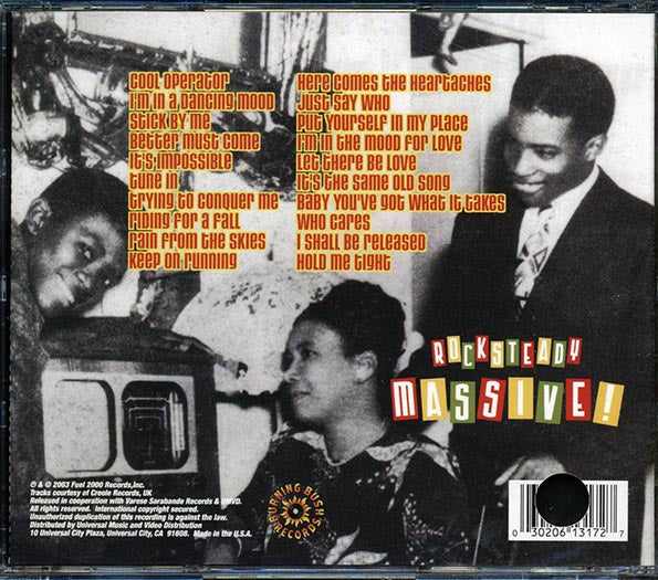 Delroy Wilson - Rocksteady Massive (20 tracks) (CD)