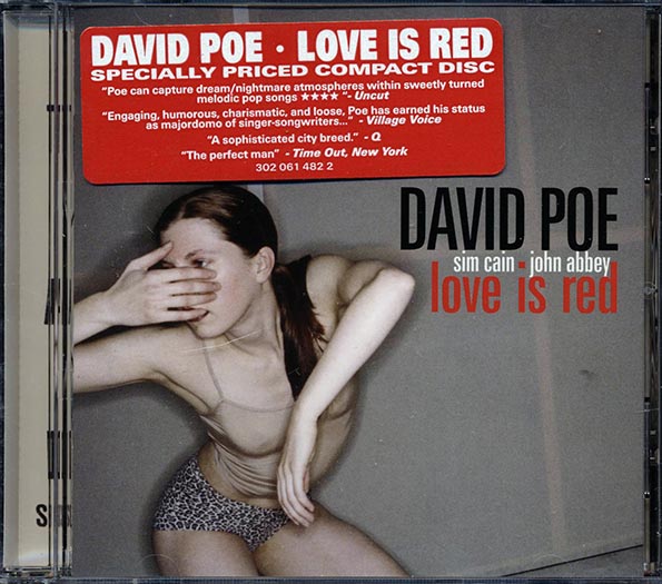 David Poe - Love Is Red (CD)