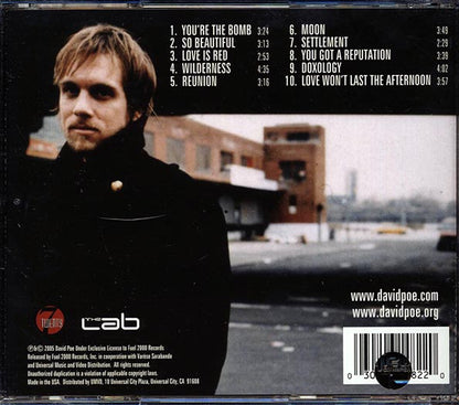 David Poe - Love Is Red (CD)