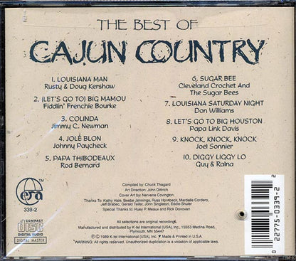 Doug Kershaw, The Sugar Bees, Don Williams, Etc. - The Best Of Cajun Country (CD)