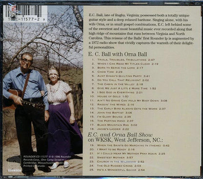 EC Ball, Orna Ball - EC Ball With Orna Ball (25 tracks) (marked/ltd stock) (CD)