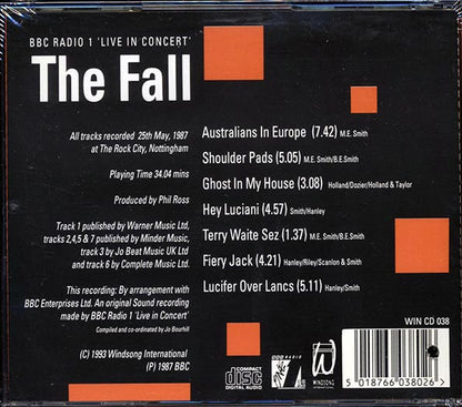 The Fall - BBC Radio 1 Live In Concert (CD)