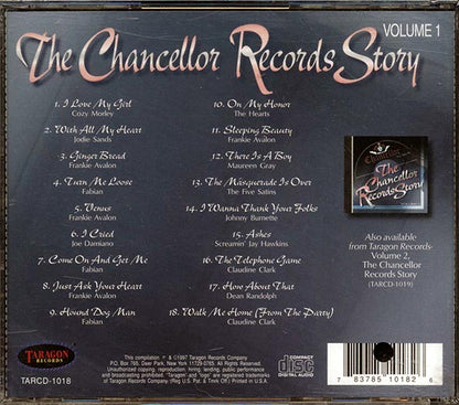 Cozy Morley, Jodie Sands, Frankie Avalon, Etc. - The Chancellor Record Story Volume 1 (CD)