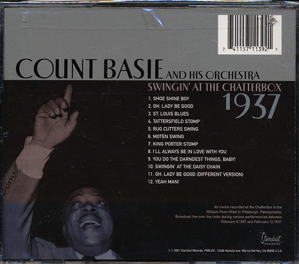 Count Basie & His Orchestra - Swingin' At The Chatterbox 1937 (gold CD) (marked/ltd stock) (24-bit mastering) (CD)