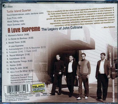 Turtle Island Quartet - A Love Supreme: The Legacy Of John Coltrane (CD)