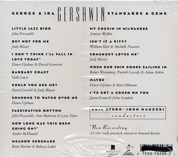 George Gershwin, Ira Gershwin - Standards & Gems (CD)
