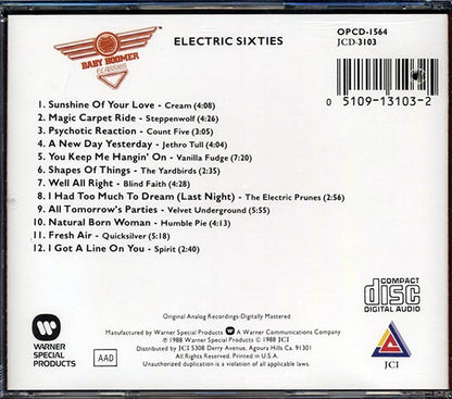 Steppenwolf, Santana, Humble Pie, Traffic, Etc. - Electric Sixties (CD)