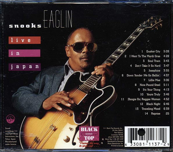 Snooks Eaglin - Live In Japan (CD)