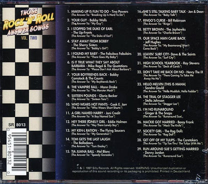 Tina Powers, Bobby Wells, The Up Fronts, Etc. - Those Rock 'N' Roll Answer Songs Volume 2 (29 tracks) (CD)