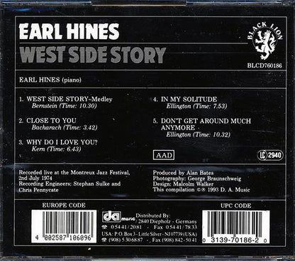 Earl Hines - West Side Story (CD)