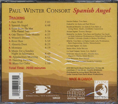 Paul Winter Consort - Spanish Angel (CD)