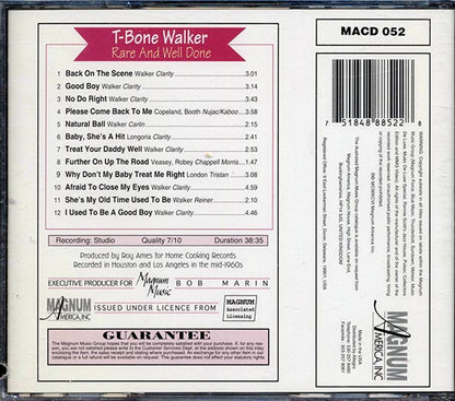 T-Bone Walker - Rare And Well Done (CD)