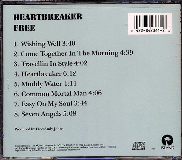 Free - Heartbreaker (CD)