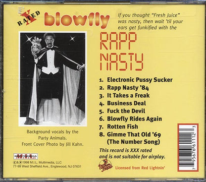 Blowfly - Rapp Nasty (CD)