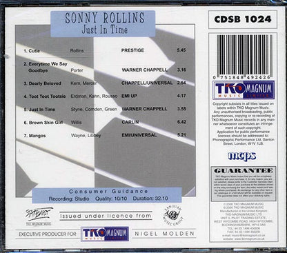 Sonny Rollins - Just In Time (CD)