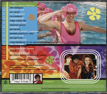 The Monkees, Steppenwolf, The Guess Who, The Zombies, Etc. - Austin Powers The Spy Who Shagged Me: More Music From The Motion Picture (CD)