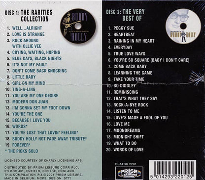 Buddy Holly - 39 Golden Greats Featuring The Picks (39 tracks) (CD)