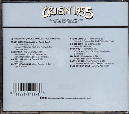 The Eldorados, The Moonglows, Chuck Berry, Etc. - Cruisin' 1955 (CD)