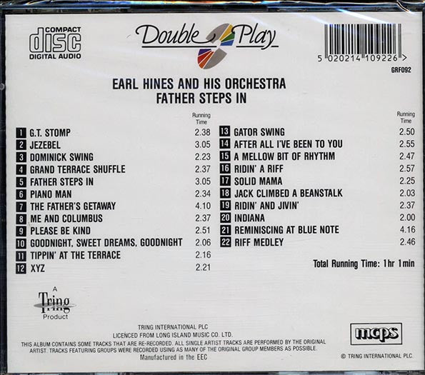 Earl Hines & His Orchestra - Father Steps In (CD)