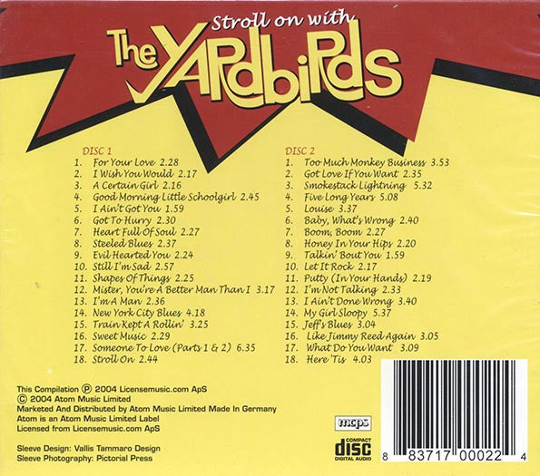 The Yardbirds - Stroll On With The Yardbirds (36 tracks) (CD)