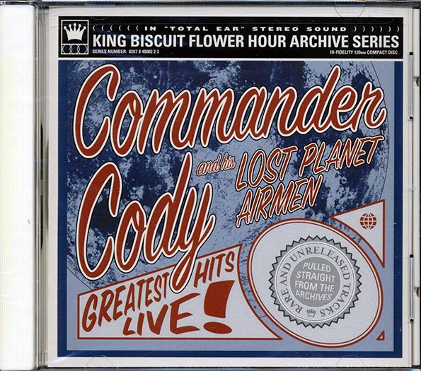 Commander Cody & The Lost Planet Airmen - Greatest Hits Live (CD)