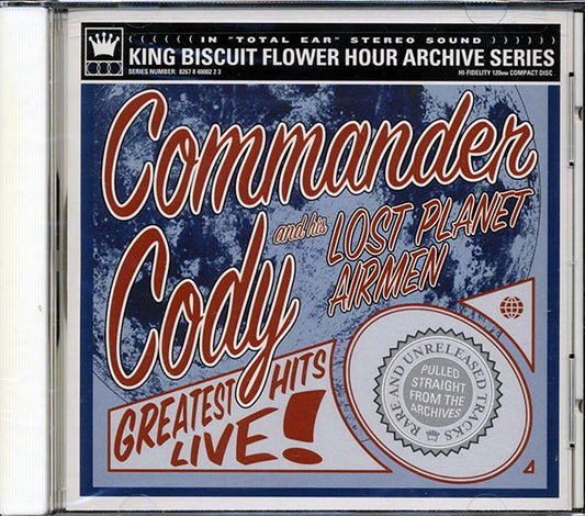 Commander Cody & The Lost Planet Airmen - Greatest Hits Live (CD)