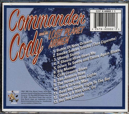 Commander Cody & The Lost Planet Airmen - Greatest Hits Live (CD)
