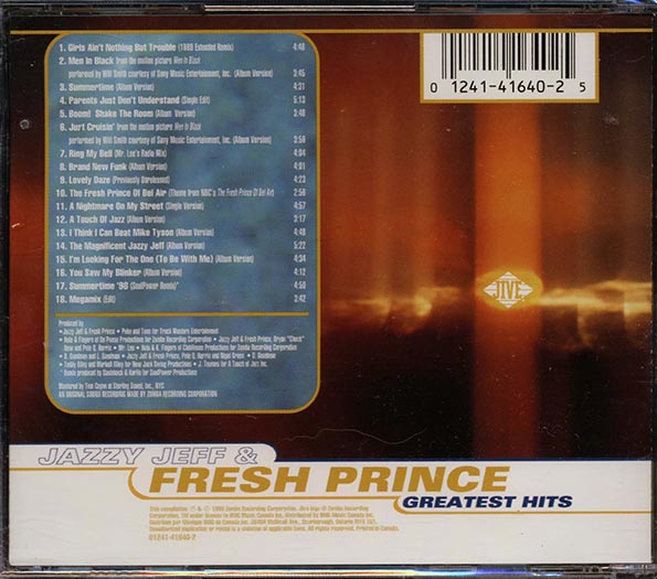 Jazzy Jeff, Fresh Prince - Greatest Hits (CD)