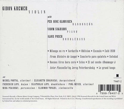Gidon Kremer, Piazzolla - Hommage A Piazzolla (CD)