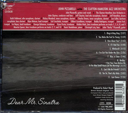 John Pizzarelli, Clayton-Hamilton Jazz Orchestra - Dear Mr. Sinatra (CD)