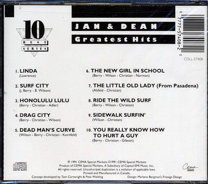 Jan & Dean - Greatest Hits (CD)